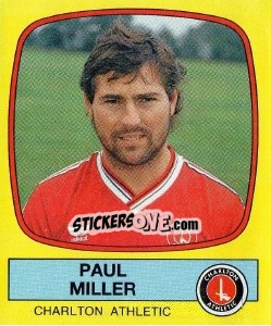 Sticker Paul Miller - UK Football 1987-1988 n. 22 - Panini