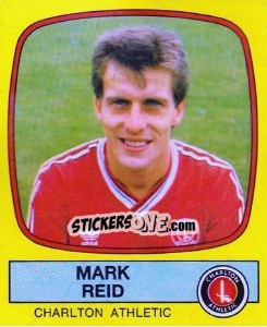 Figurina Mark Reid - UK Football 1987-1988 - Panini