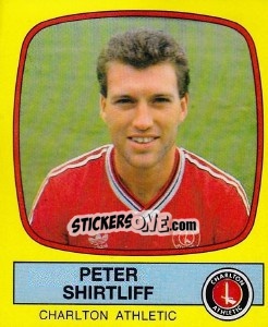 Sticker Peter Shirtliff - UK Football 1987-1988 n. 24 - Panini