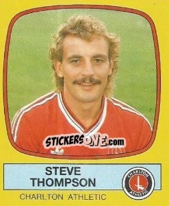 Sticker Steve Thompson - UK Football 1987-1988 n. 25 - Panini