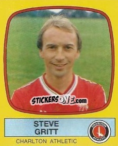 Sticker Steve Gritt - UK Football 1987-1988 - Panini