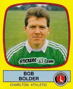 Cromo Bob Bolder - UK Football 1987-1988 - Panini