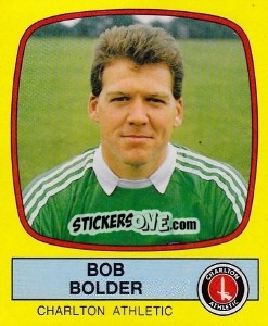 Sticker Bob Bolder - UK Football 1987-1988 n. 29 - Panini