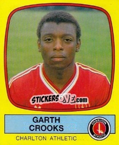 Sticker Garth Crooks - UK Football 1987-1988 n. 34 - Panini