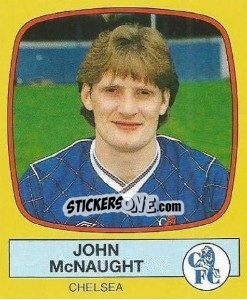 Sticker John McNaught - UK Football 1987-1988 - Panini