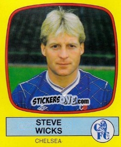 Sticker Steve Wicks - UK Football 1987-1988 n. 43 - Panini