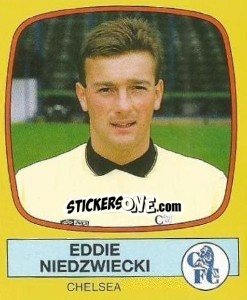 Cromo Eddie Niedzwiecki - UK Football 1987-1988 - Panini