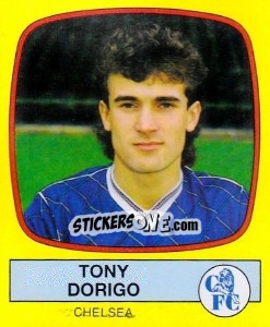 Sticker Tony Dorigo - UK Football 1987-1988 - Panini