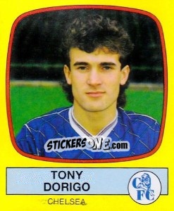 Sticker Tony Dorigo - UK Football 1987-1988 n. 47 - Panini