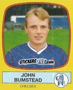 Cromo John Bumstead - UK Football 1987-1988 - Panini