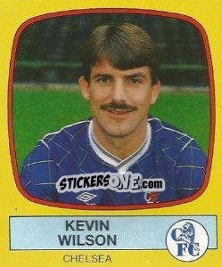 Figurina Kevin Wilson - UK Football 1987-1988 - Panini
