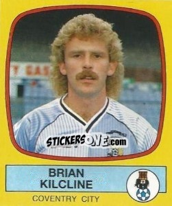 Cromo Brian Kilcline - UK Football 1987-1988 - Panini
