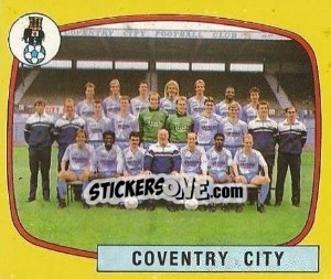 Sticker Team - UK Football 1987-1988 - Panini