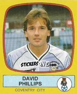 Figurina David Phillips - UK Football 1987-1988 - Panini