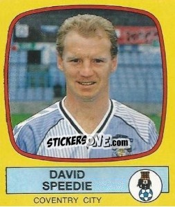 Sticker David Speedie - UK Football 1987-1988 n. 66 - Panini
