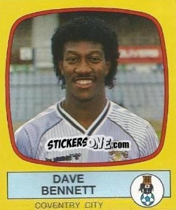Sticker Dave Bennett - UK Football 1987-1988 n. 67 - Panini