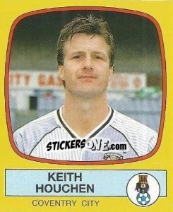 Sticker Keith Houchen - UK Football 1987-1988 - Panini