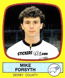 Figurina Mike Forsyth - UK Football 1987-1988 - Panini
