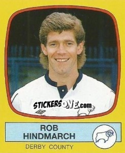 Cromo Rob Hindmarch - UK Football 1987-1988 - Panini