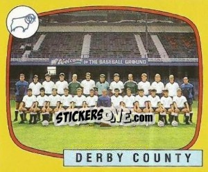 Sticker Team - UK Football 1987-1988 - Panini