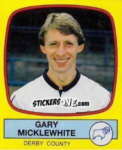 Sticker Gary Micklewhite - UK Football 1987-1988 - Panini