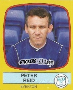 Figurina Peter Reid - UK Football 1987-1988 - Panini