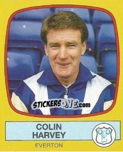 Cromo Colin Harvey - UK Football 1987-1988 - Panini