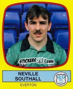 Figurina Neville Southall - UK Football 1987-1988 - Panini
