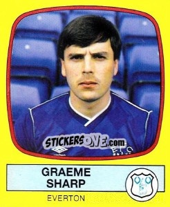 Sticker Graeme Sharp - UK Football 1987-1988 n. 100 - Panini