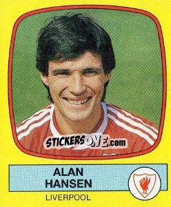 Sticker Alan Hansen - UK Football 1987-1988 n. 103 - Panini