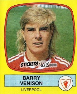 Sticker Barry Venison - UK Football 1987-1988 n. 106 - Panini
