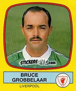 Figurina Bruce Grobbelaar - UK Football 1987-1988 - Panini