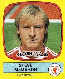 Figurina Steve McMahon - UK Football 1987-1988 - Panini