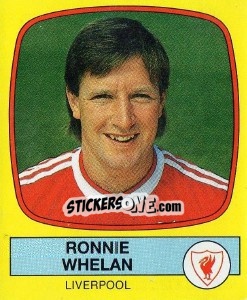 Cromo Ronnie Whelan - UK Football 1987-1988 - Panini