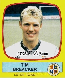 Figurina Tim Breacker - UK Football 1987-1988 - Panini