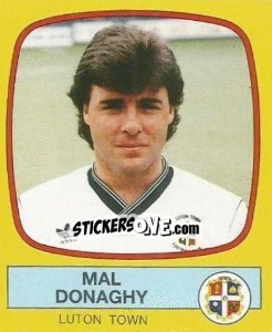 Sticker Mal Donaghy - UK Football 1987-1988 n. 119 - Panini