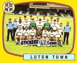 Sticker Team - UK Football 1987-1988 - Panini