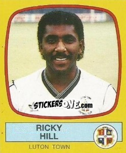 Figurina Ricky Hill - UK Football 1987-1988 - Panini