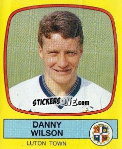 Sticker Danny Wilson - UK Football 1987-1988 n. 128 - Panini