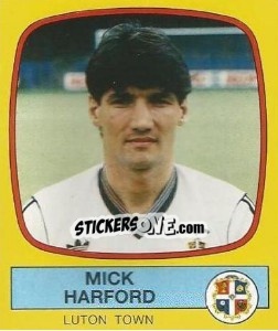 Cromo Mick Harford - UK Football 1987-1988 n. 129 - Panini