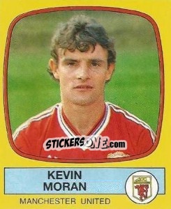 Sticker Kevin Moran - UK Football 1987-1988 - Panini