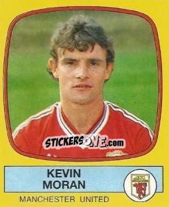 Sticker Kevin Moran - UK Football 1987-1988 n. 137 - Panini