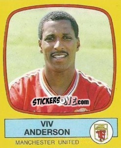 Figurina Viv Anderson - UK Football 1987-1988 - Panini