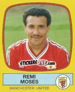Figurina Remi Moses - UK Football 1987-1988 - Panini