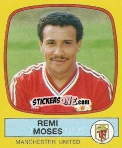 Sticker Remi Moses - UK Football 1987-1988 n. 139 - Panini