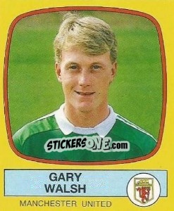 Sticker Gary Walsh - UK Football 1987-1988 - Panini