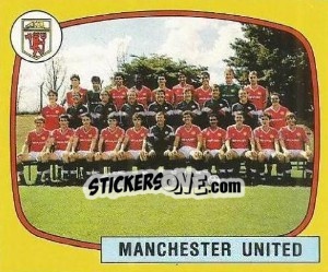 Sticker Team - UK Football 1987-1988 - Panini