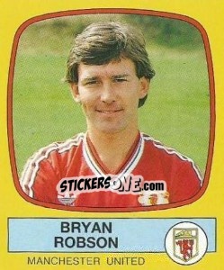 Sticker Bryan Robson - UK Football 1987-1988 n. 143 - Panini