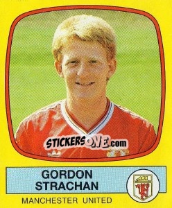 Sticker Gordon Strachan - UK Football 1987-1988 n. 144 - Panini
