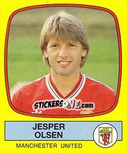 Cromo Jesper Olsen - UK Football 1987-1988 n. 146 - Panini